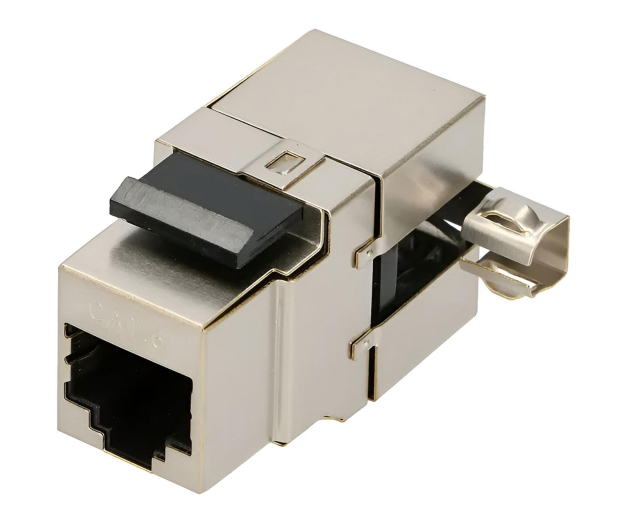 ExtraLink  Moduł keystone port RJ45 STP 6 (srebrna) - 1323219 - zdjęcie